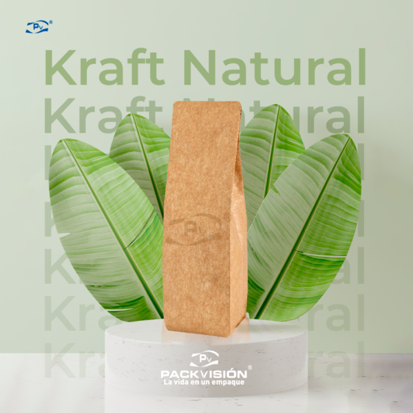 Bolsa 4 Pro Kraft Natural