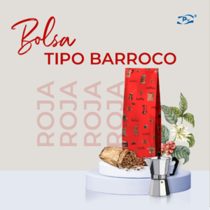 Bolsa 4 Pro Tipo Barroco Roja Mate