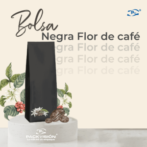Bolsa Negra Flor de Café